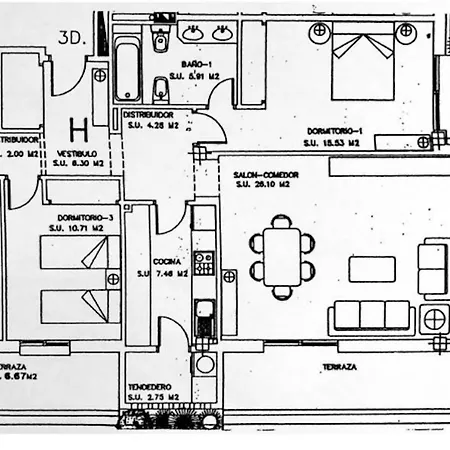 Center Puerto Banus -3 Bedrooms 马尔韦利亚